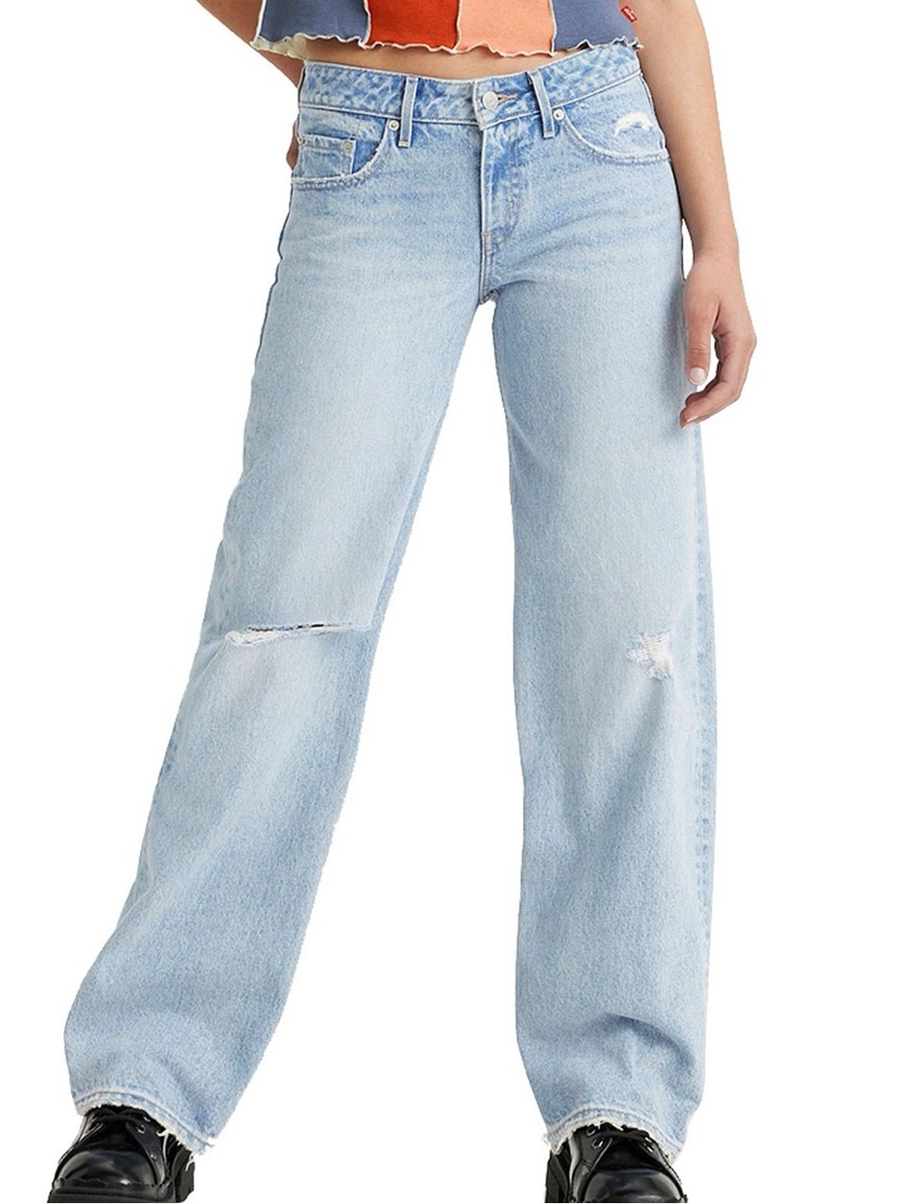 Levi’s Low Loose Light Wash Jeans